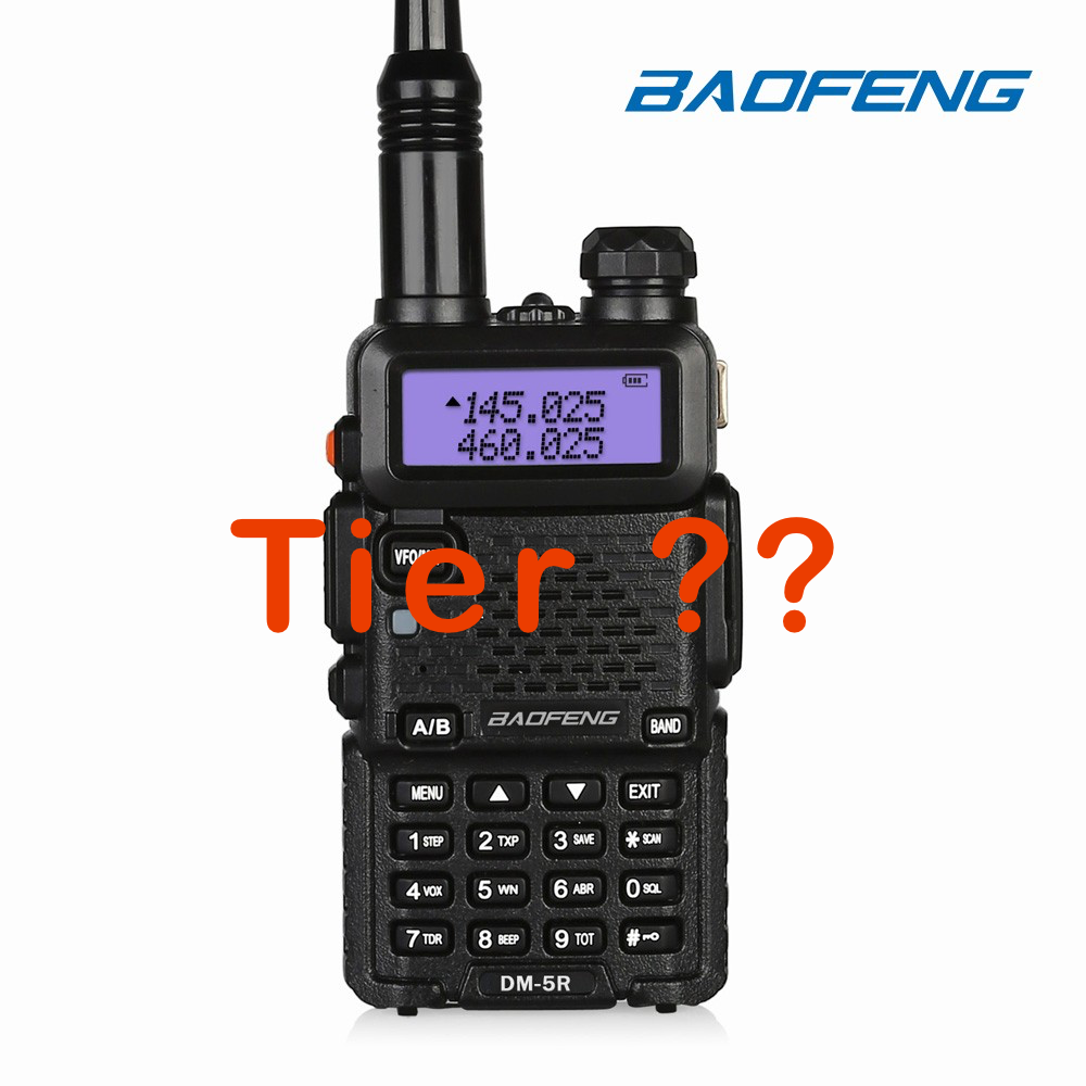 Baofeng DM-5R Tier?