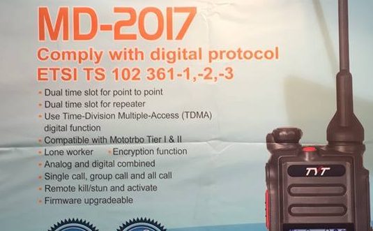 MD-2017 dual-band DMR handheld