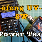 Baofeng UV-82 8W Power Test [Video]