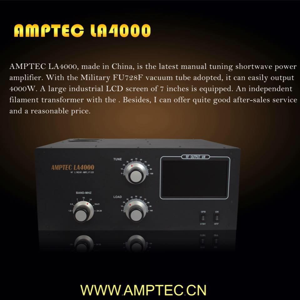 Amptec LA4000 4kW Amplifier