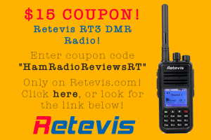 Retevis RT3 Coupon