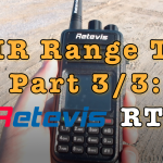 DMR Range Test – Retevis RT3 [Video]