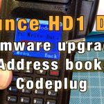 Ailunce HD1 Firmware Upgrade, Address Book and Codeplug [Video]